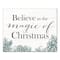 Believe in the Magic of Christmas Canvas Wall Art
